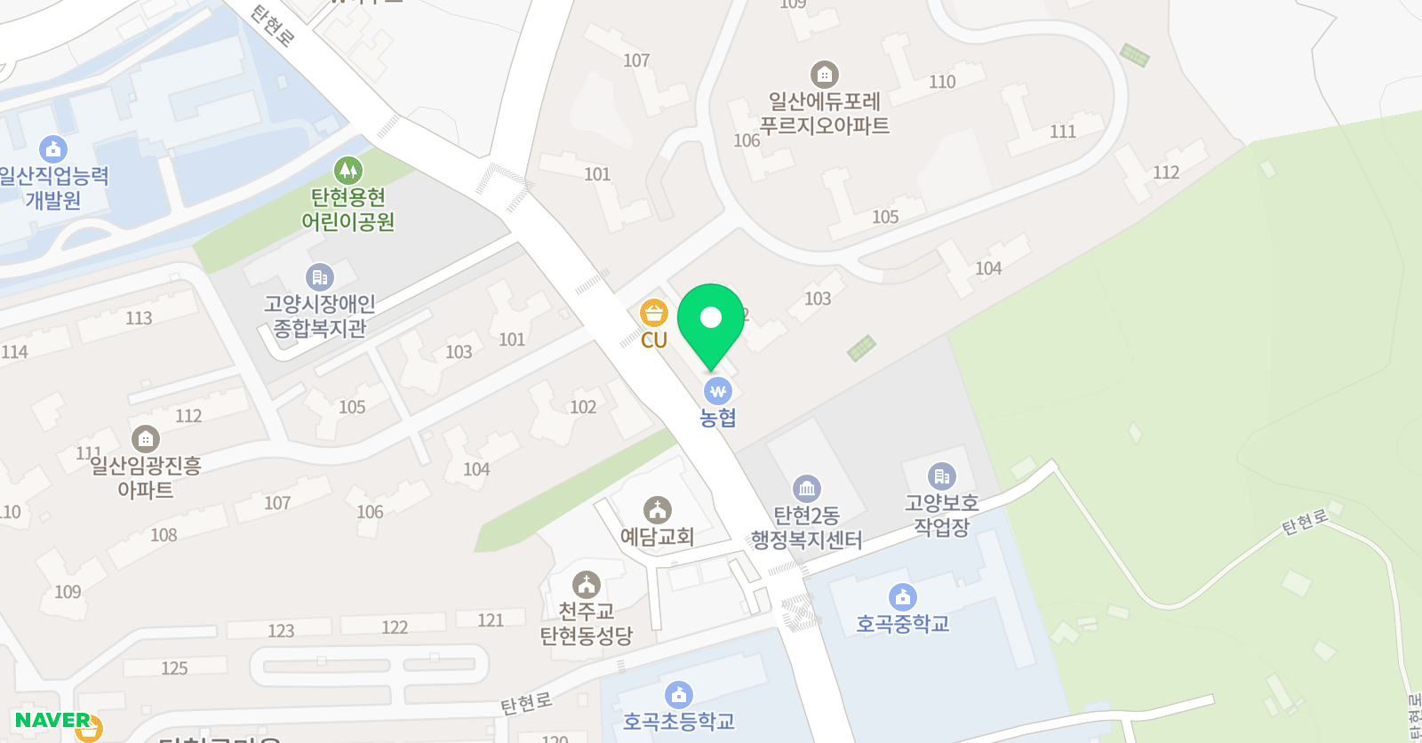 매쓰존 수학학원 위치