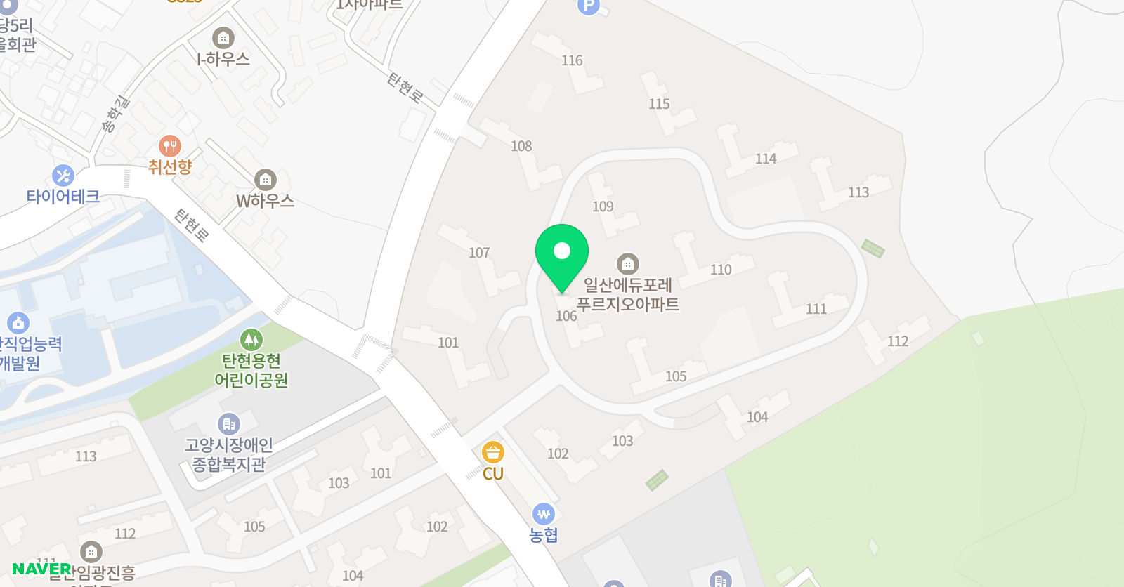 셀파우등생 교실 탄현푸르지오교실 위치