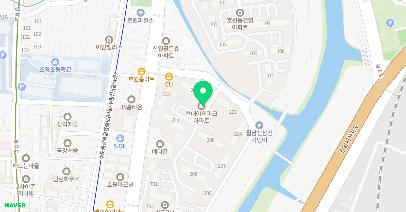 청어람 수학교습소 위치
