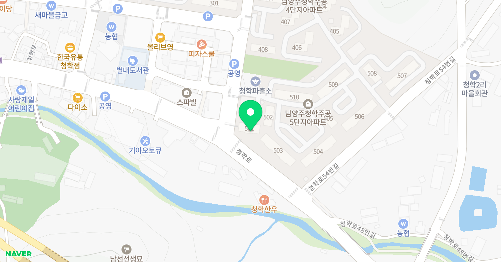 플레이팩토 별내주공 교육원 위치