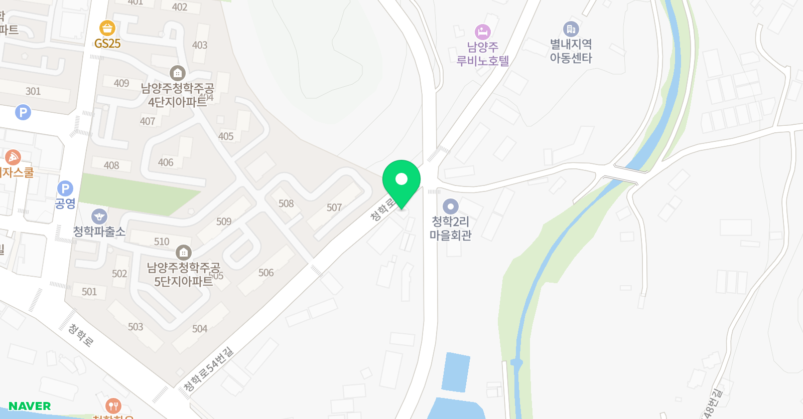 라이온즈 부부 태권도장 위치