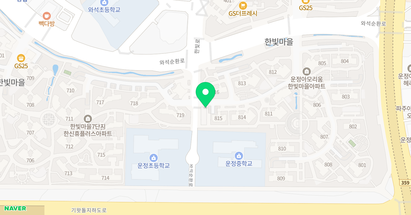 더클랑 음악학원 위치