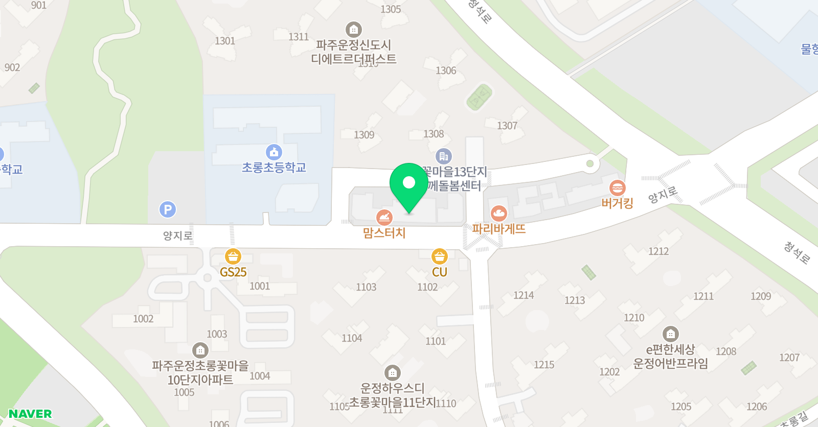선화 미술 초롱꽃센터 위치