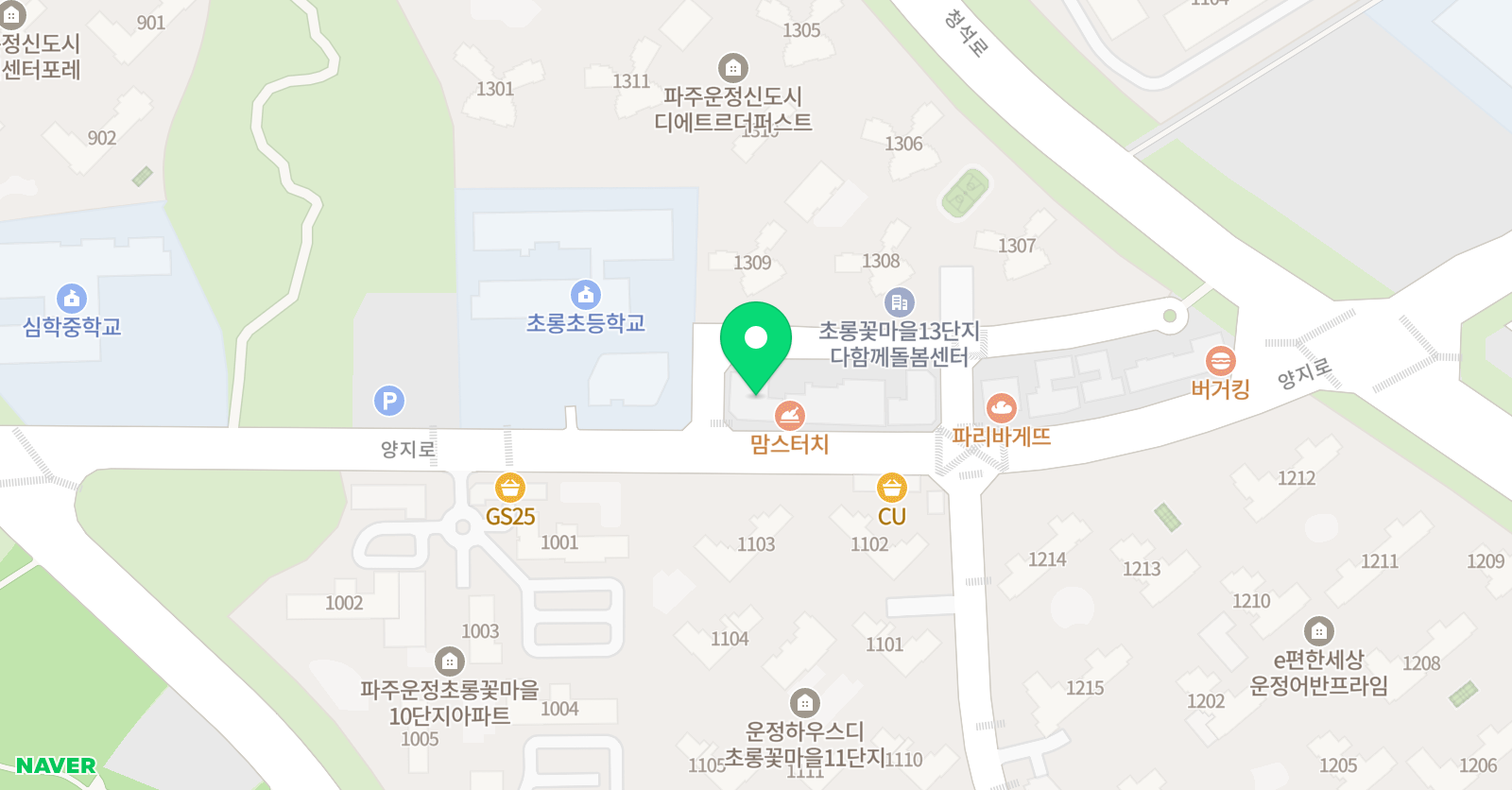 원쌤 수학교습소 위치