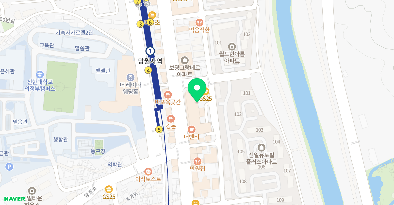 카이스턴 학원 위치