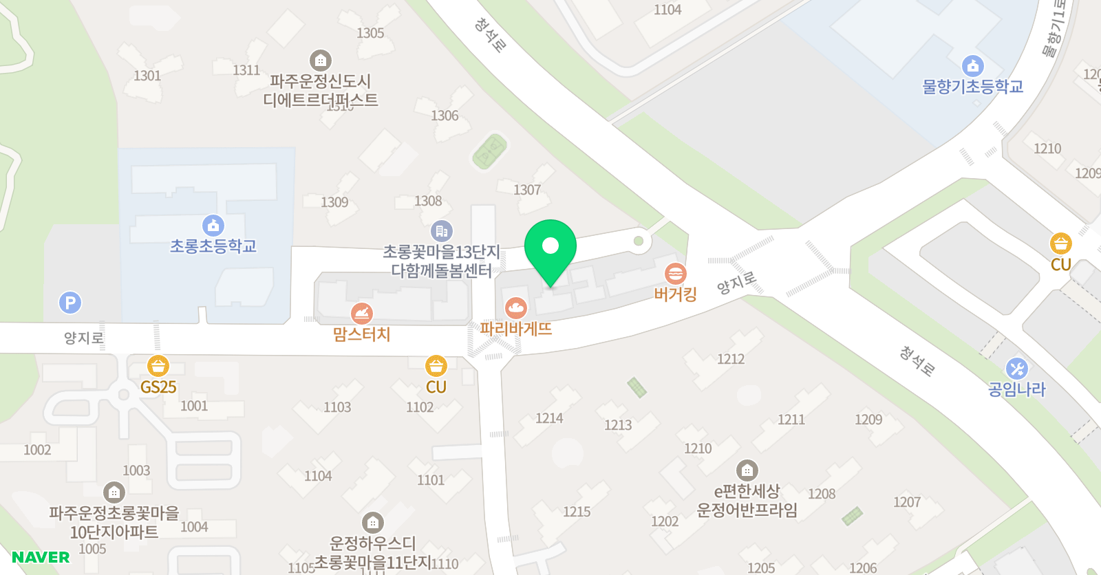 J316 수학학원 위치