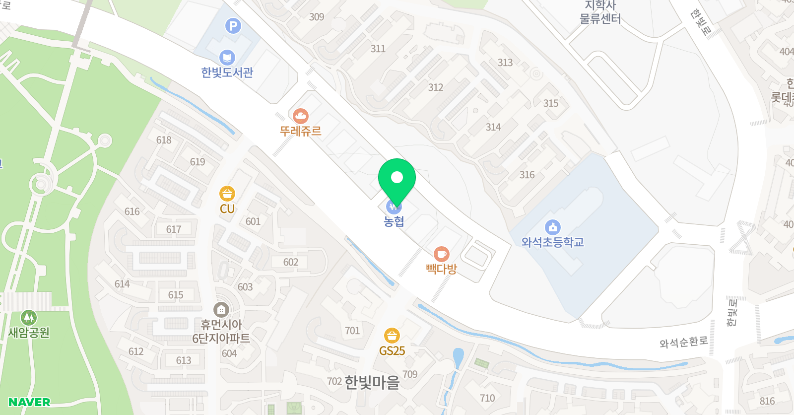 제니스 학원 위치