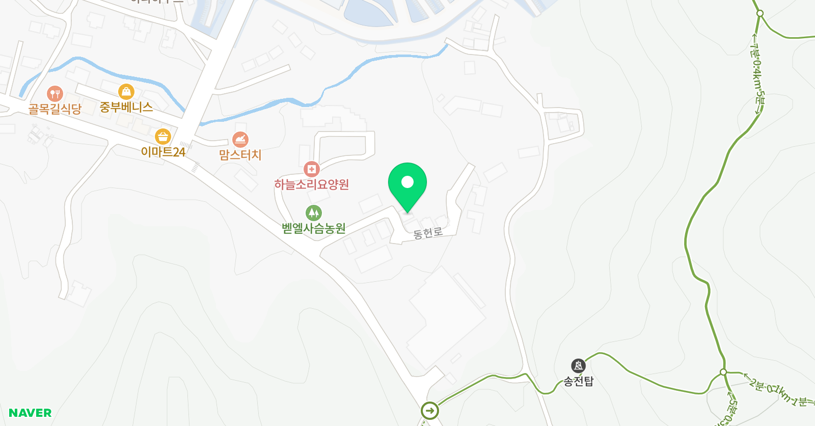 꿈드론 교육센터 위치