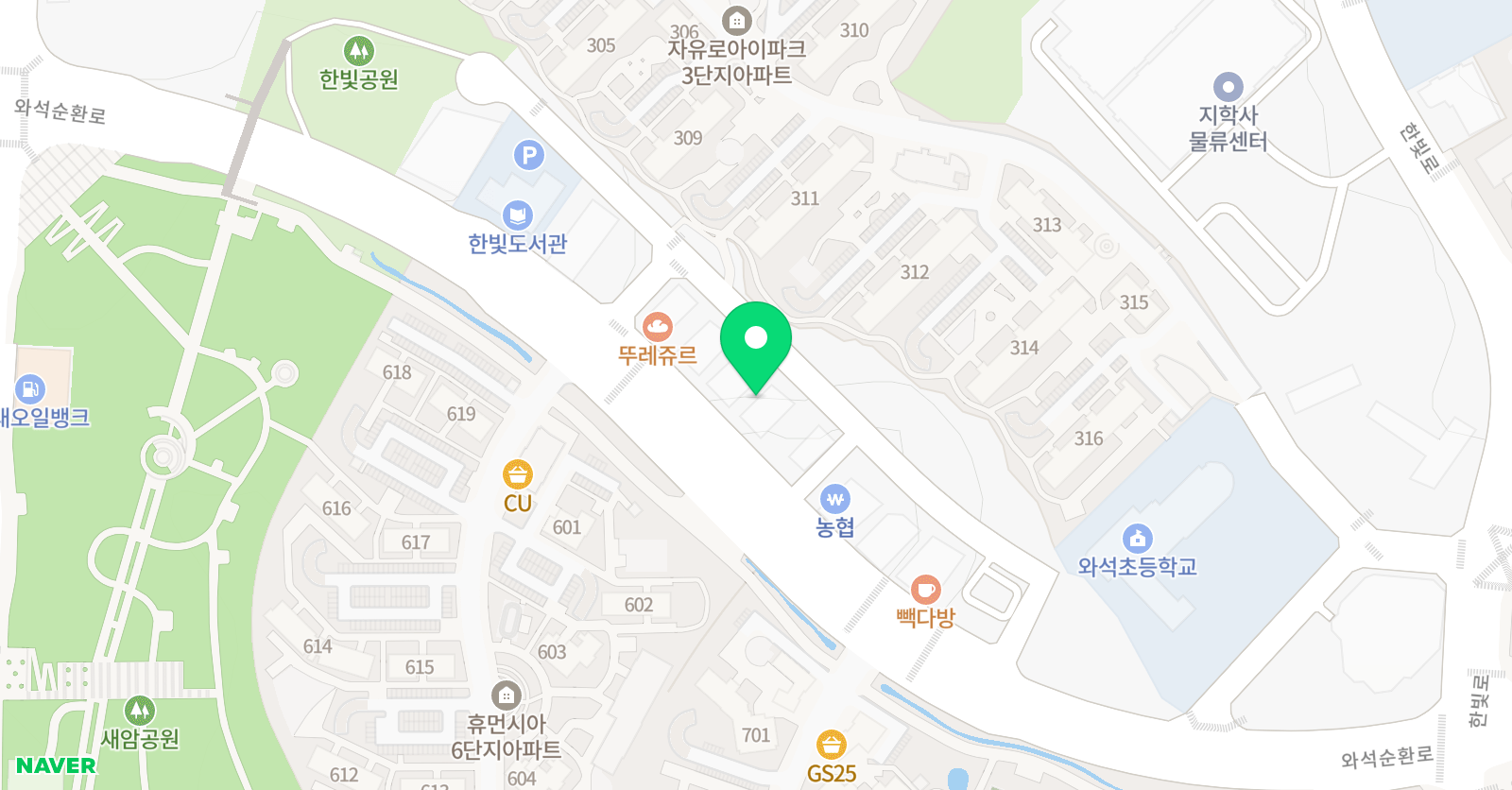 호수 음악학원 위치