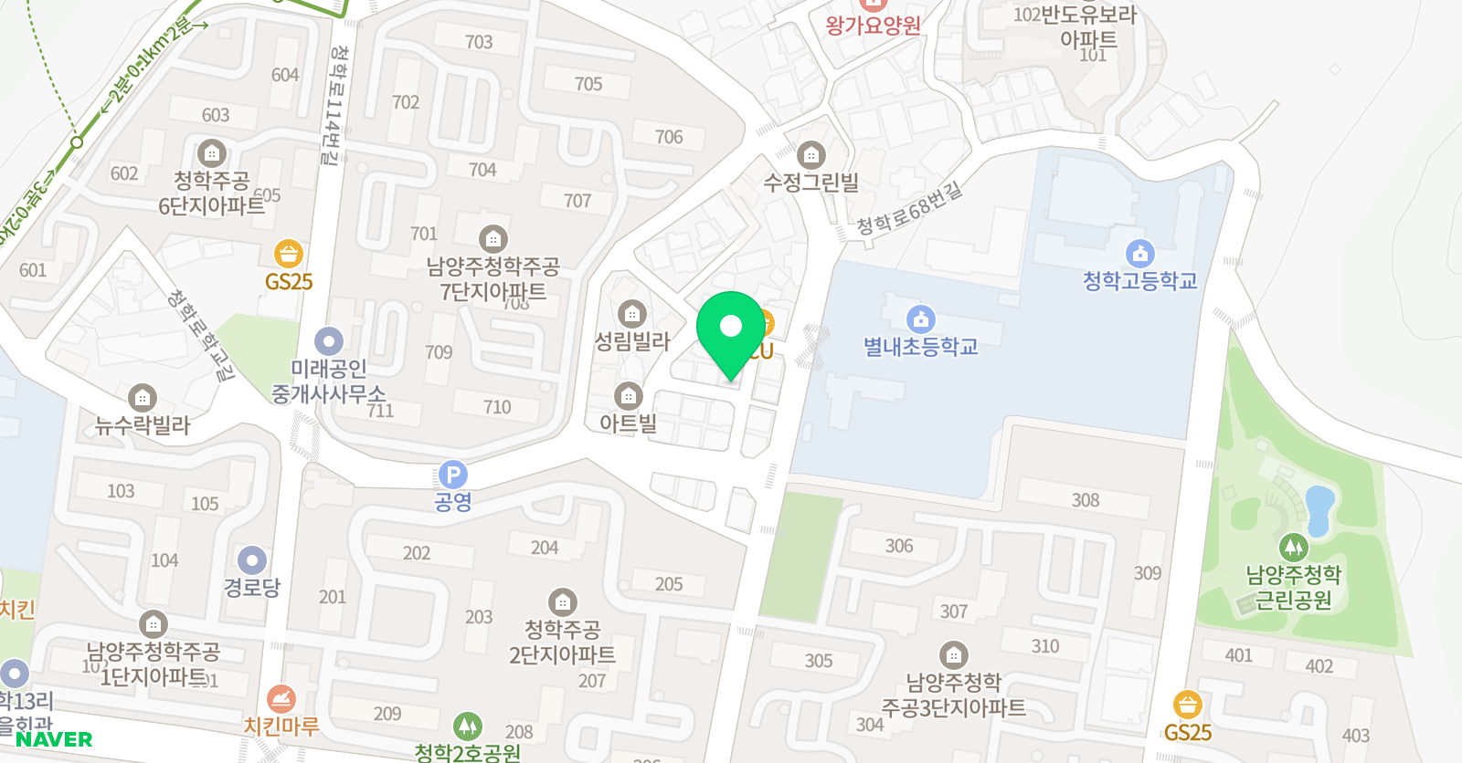 뮤엠 영어 위치