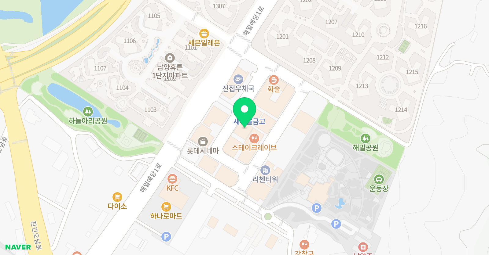 제스트 학원 위치