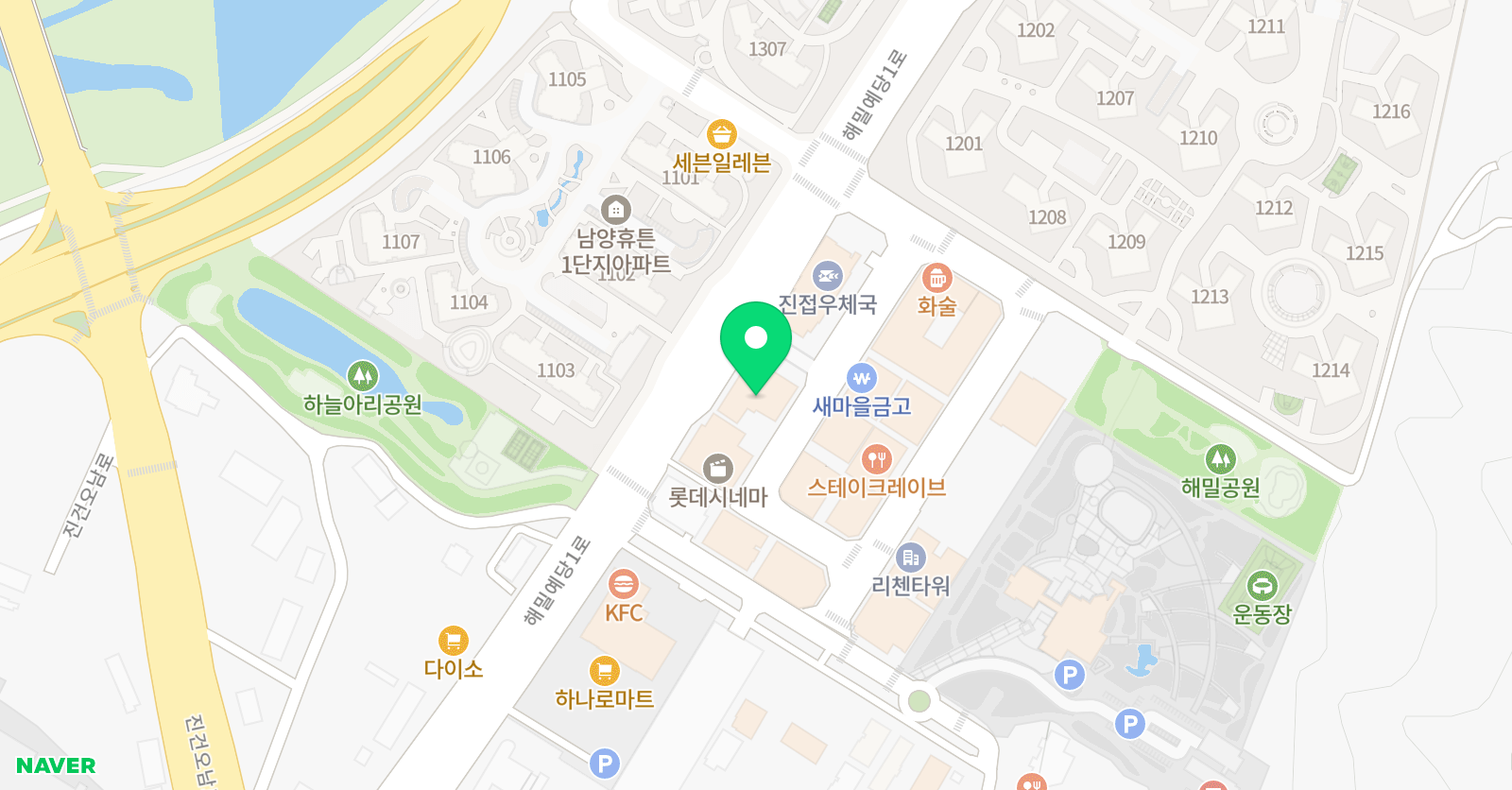 알파 수학학원 위치