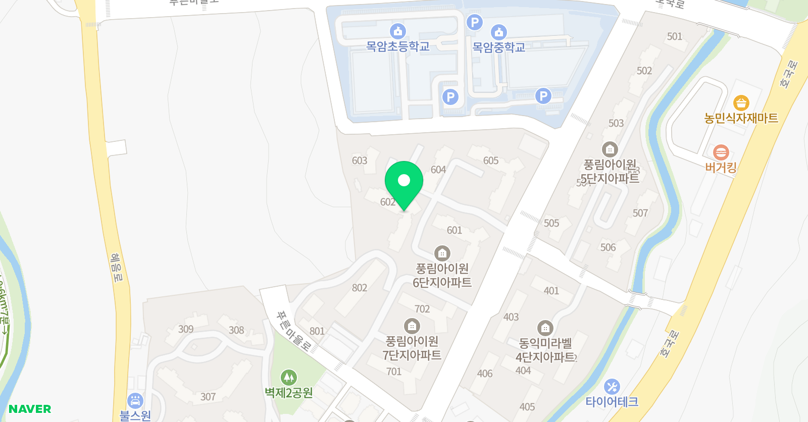 아소비 고양푸른마을6단지점 위치