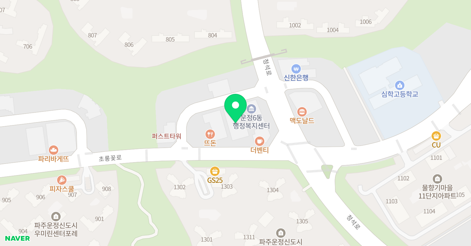 더플랜 수학학원 위치
