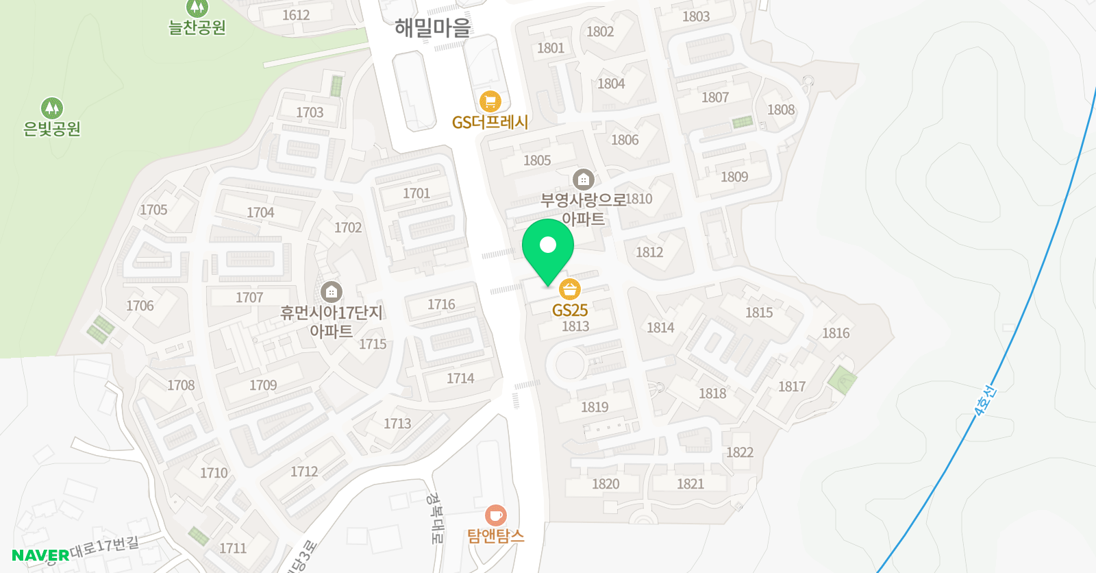 아소비 남양주 진접점 위치