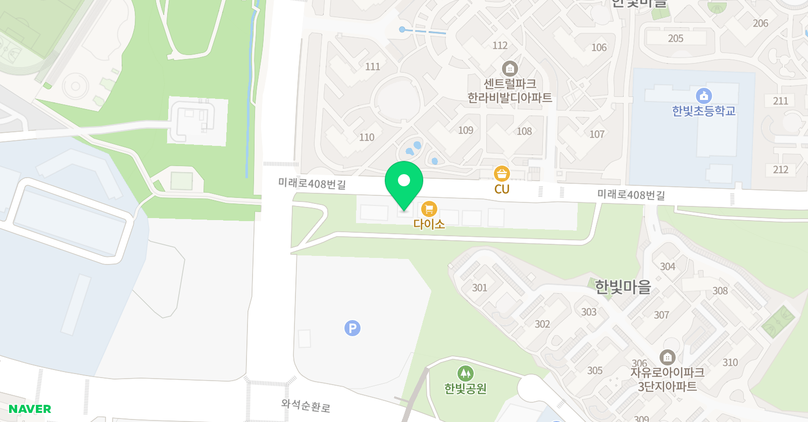 MH수학전문학원 위치
