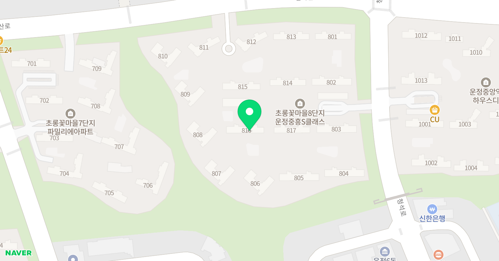 뮤엠 영어 운정 중흥Nest 위치