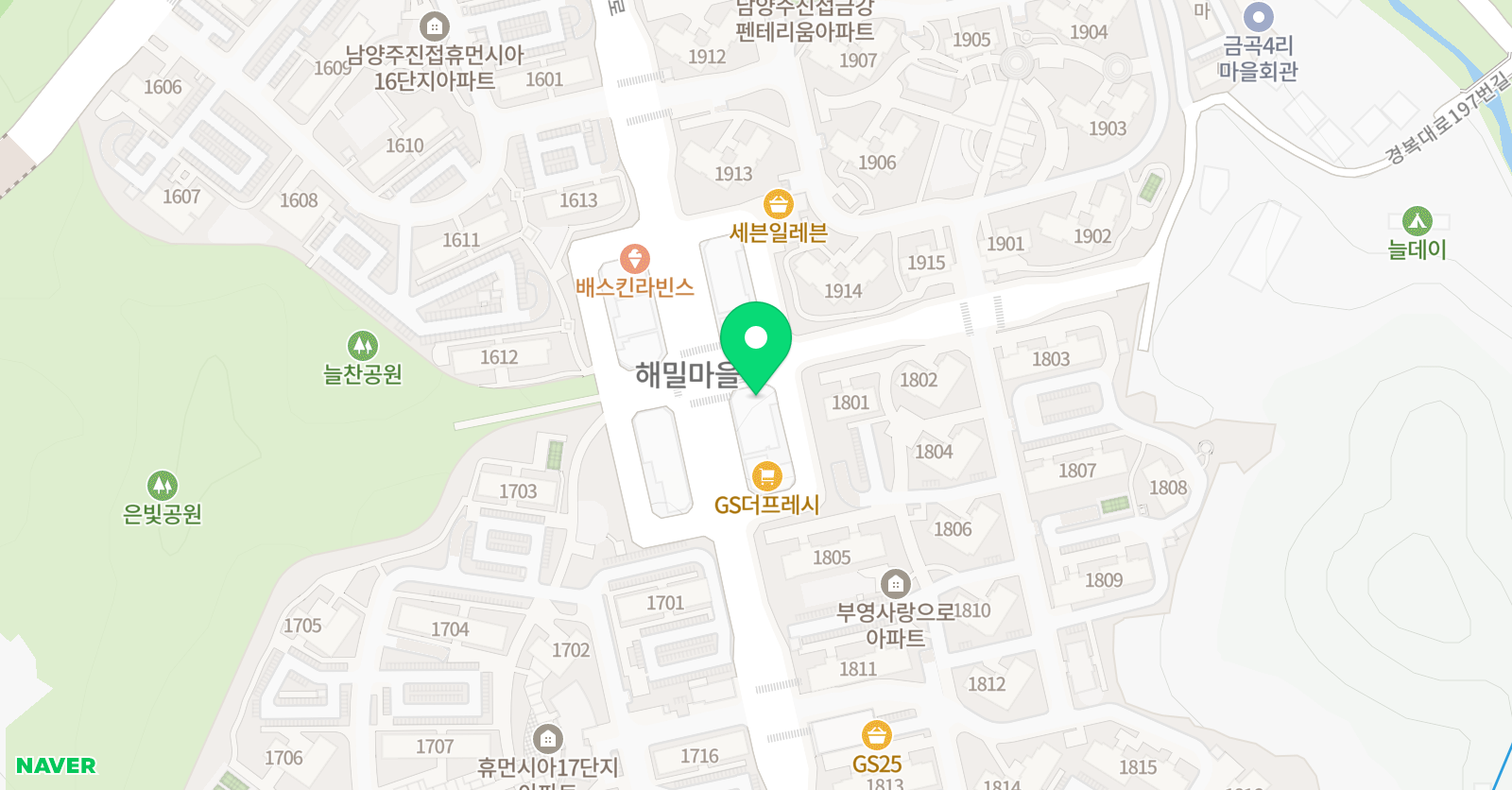진접 태권도 위치
