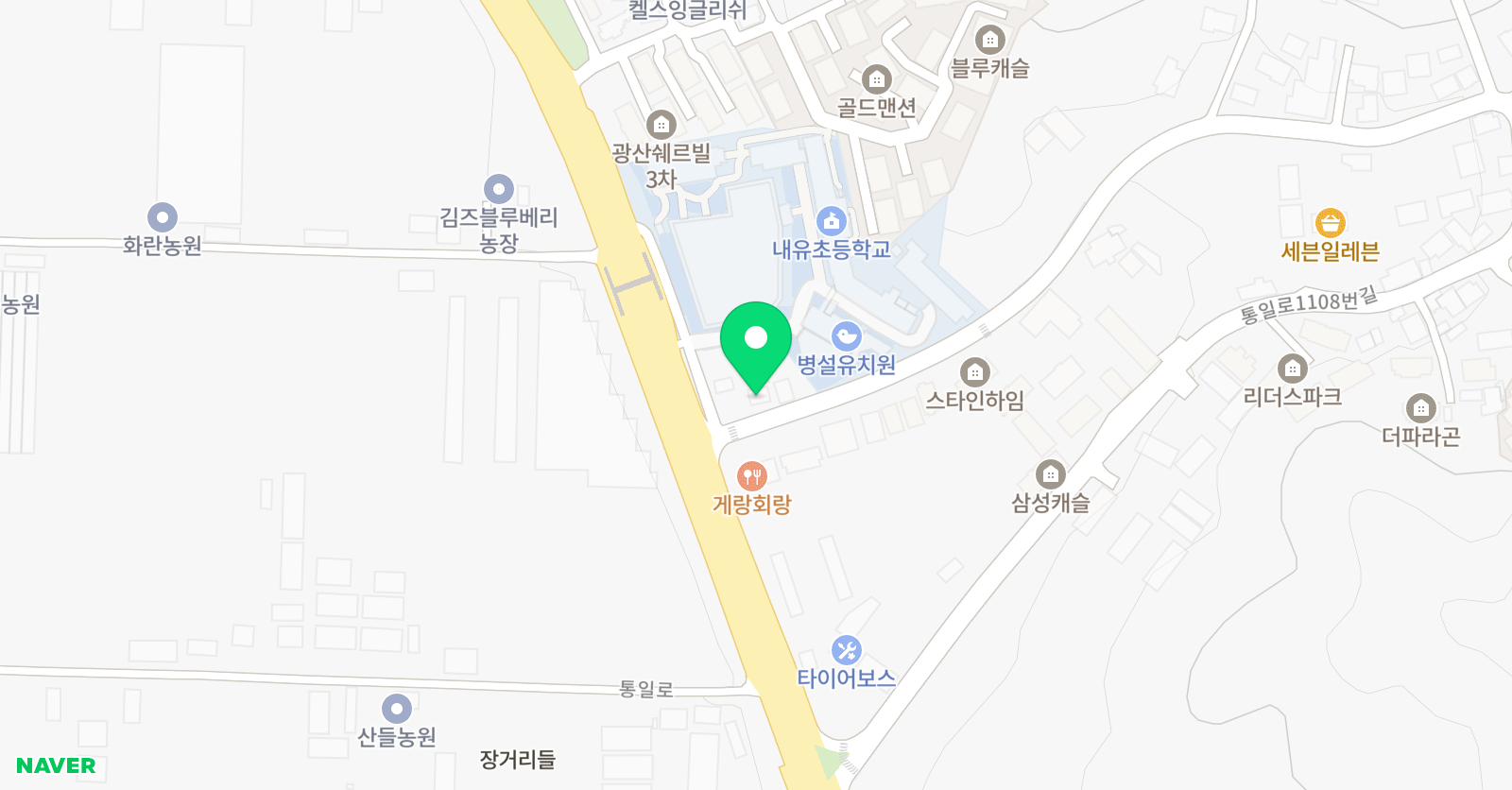 스페이스 댄스스튜디오 위치