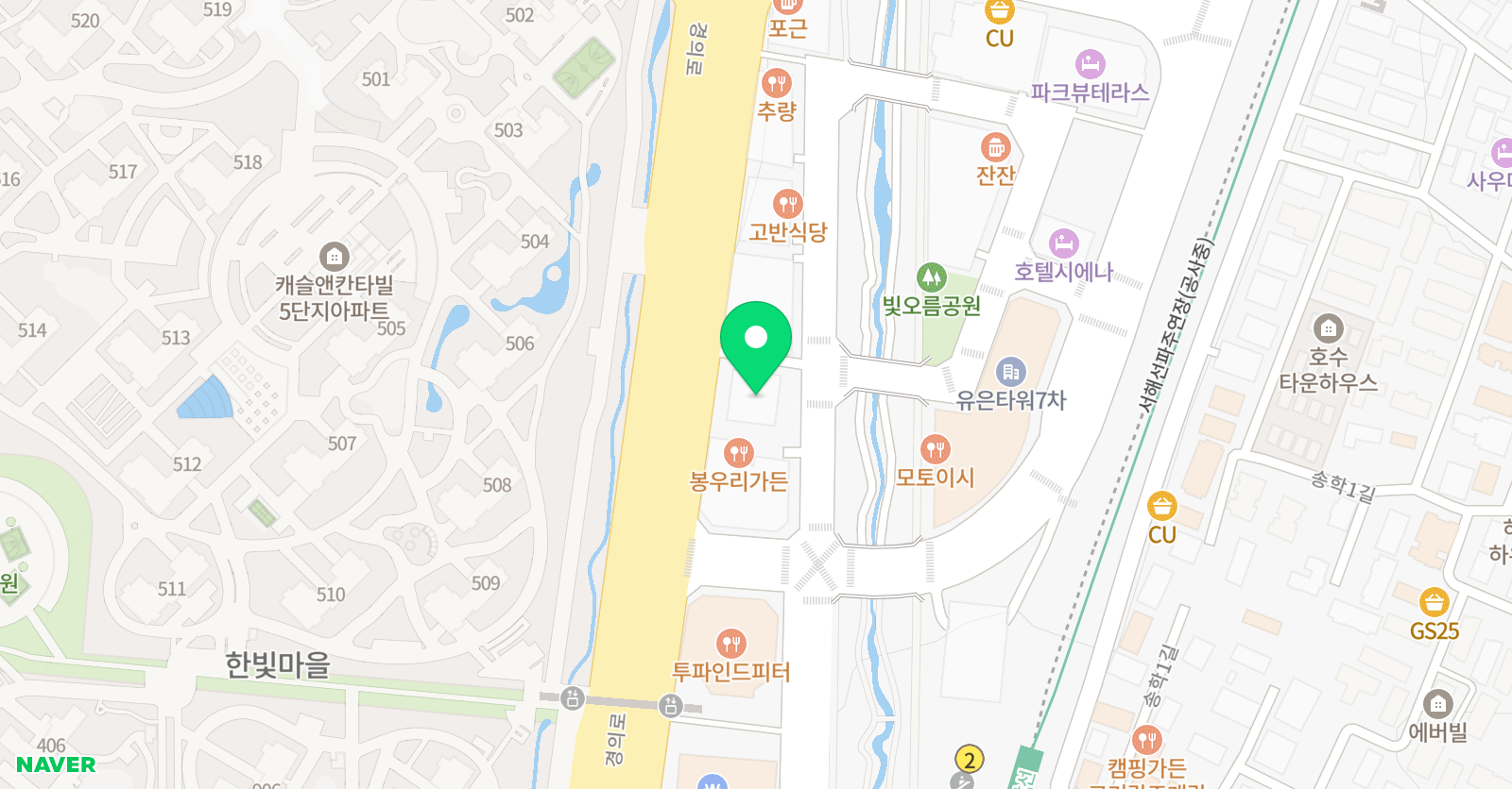 이제이 댄스 아카데미 위치