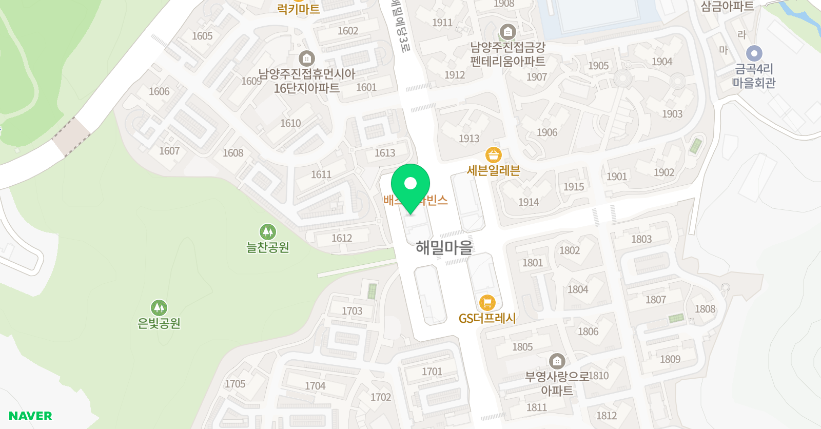 제니어 학원 위치