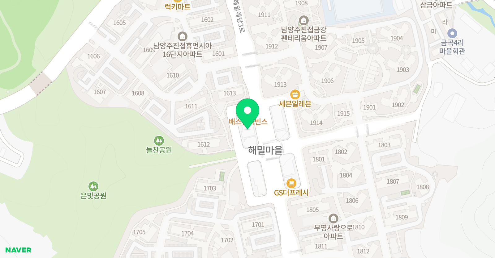 대치백선 학원 위치