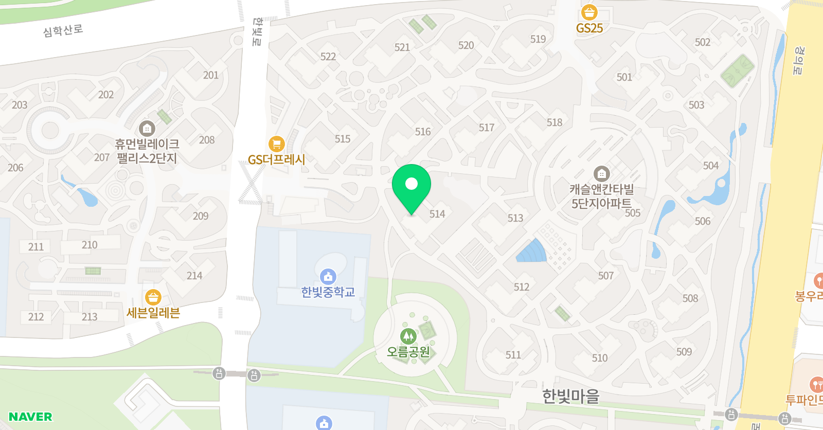 미래엔 수학 별하람교실 위치