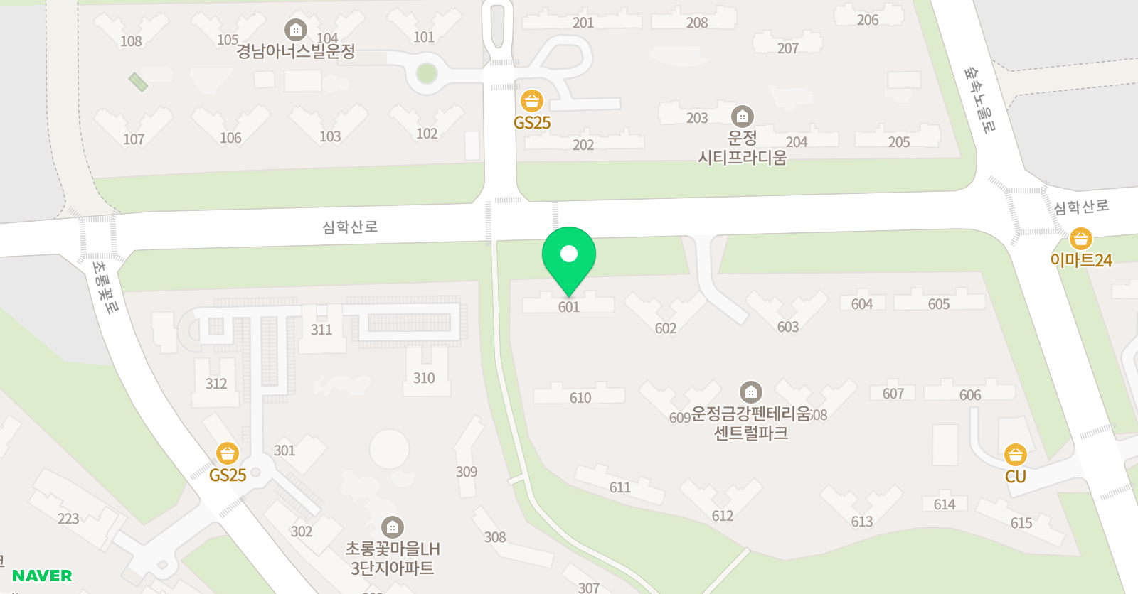 이음 음악교습소 위치