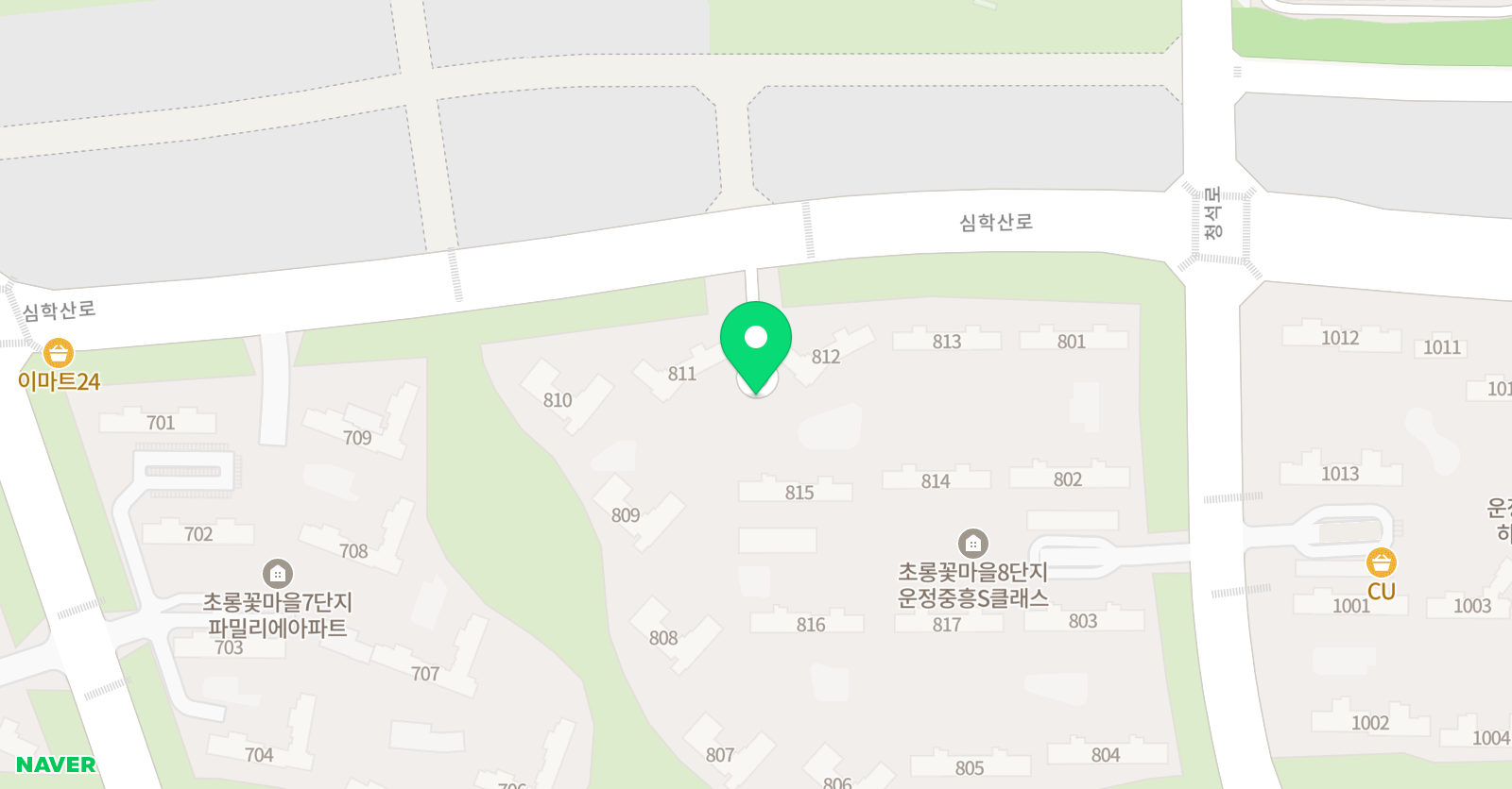 아이스마일 영어 운정 위치