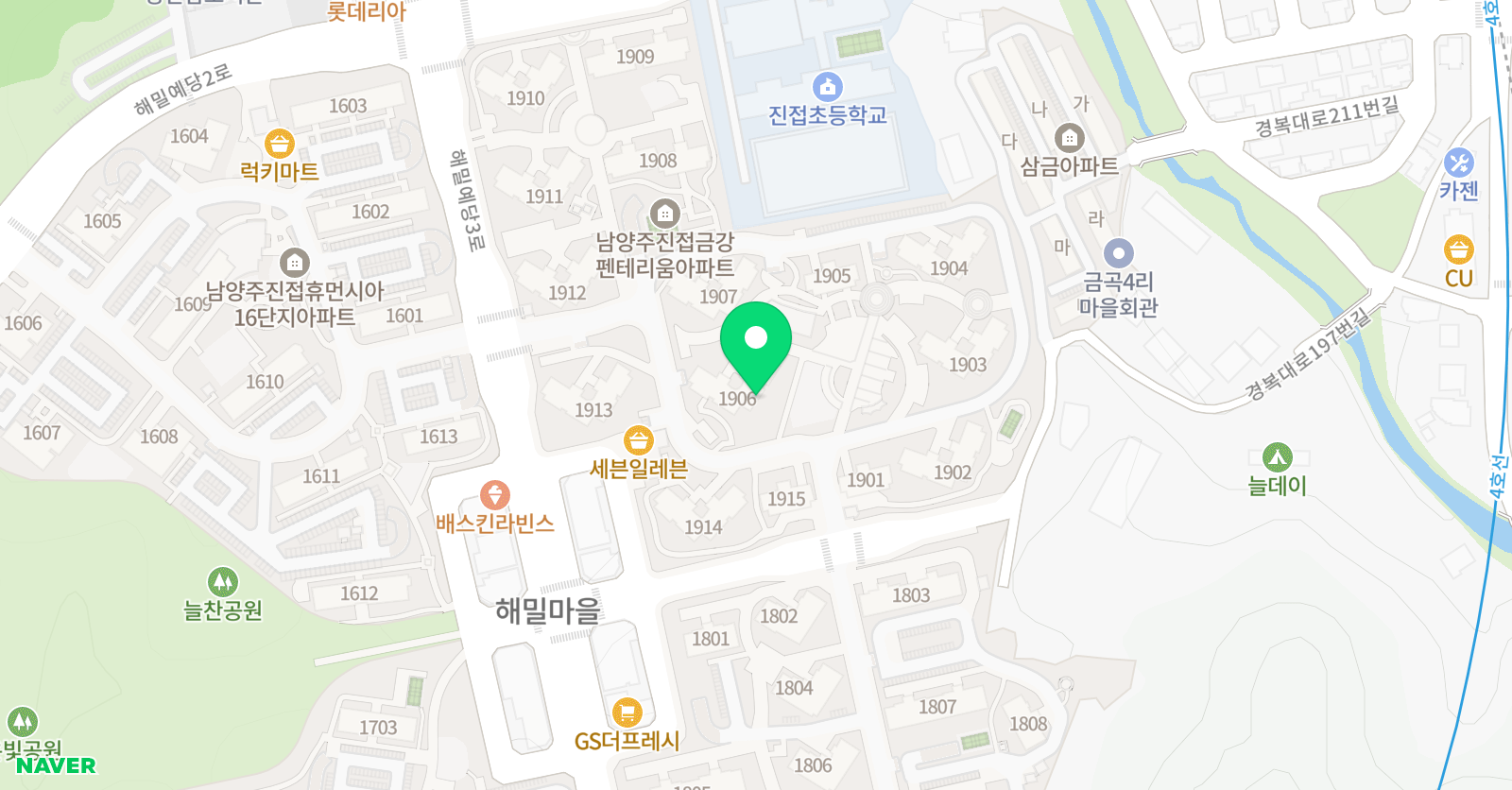 스마트에듀모아 금강더베스트공부교실 위치