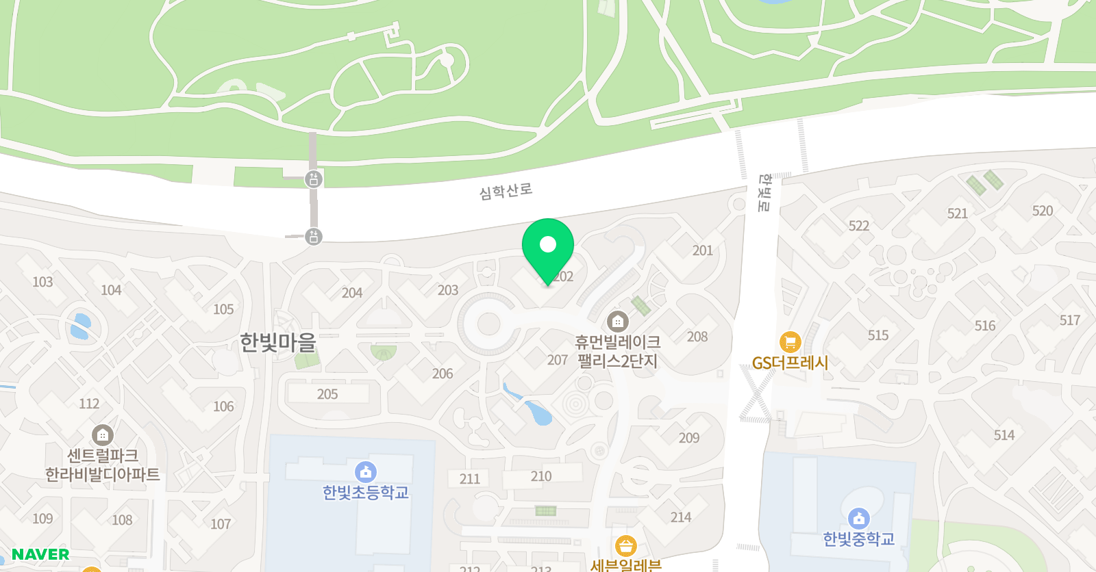 쑥쑥 영어수학교실 위치