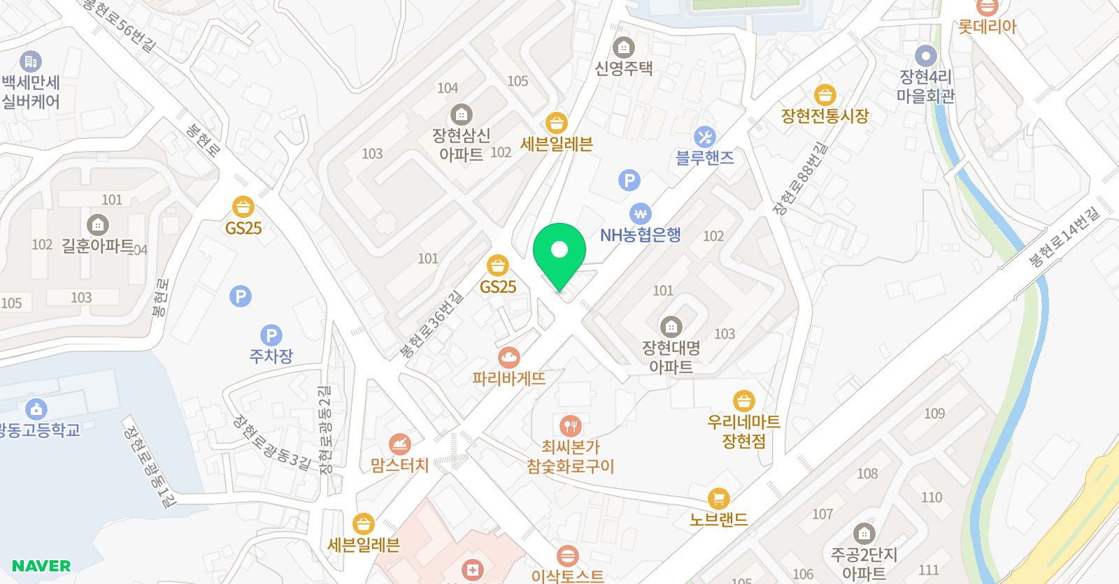 단국대청도 태권도 위치