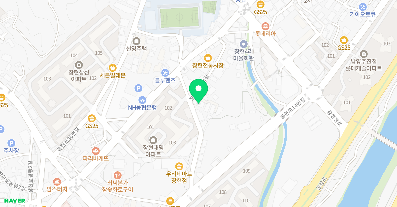 잉글리시아이 장현학원 위치