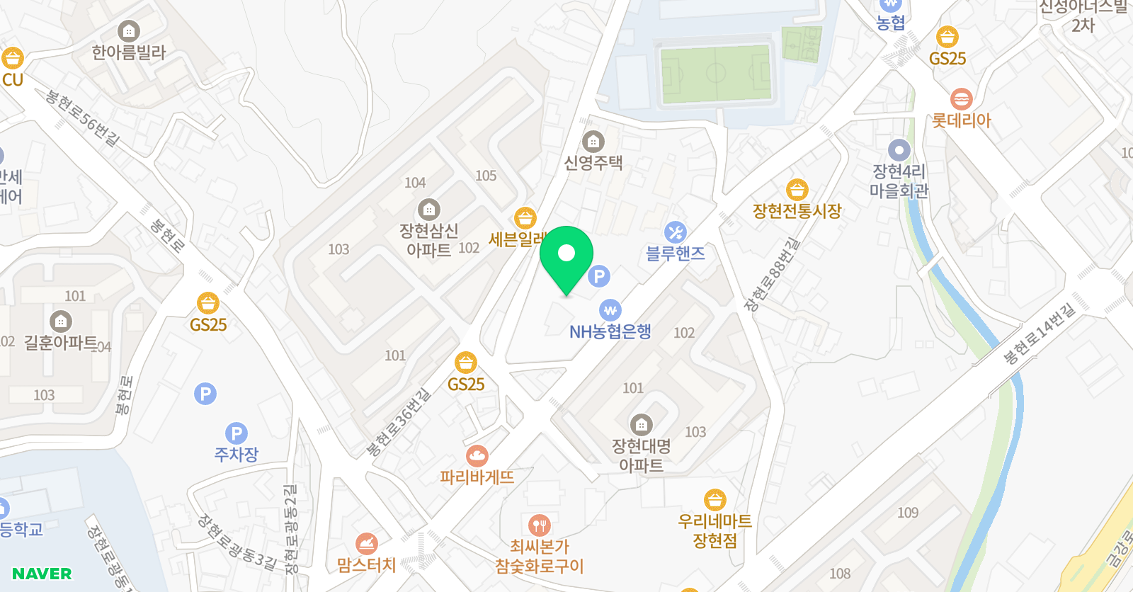 장현연세 학원 위치