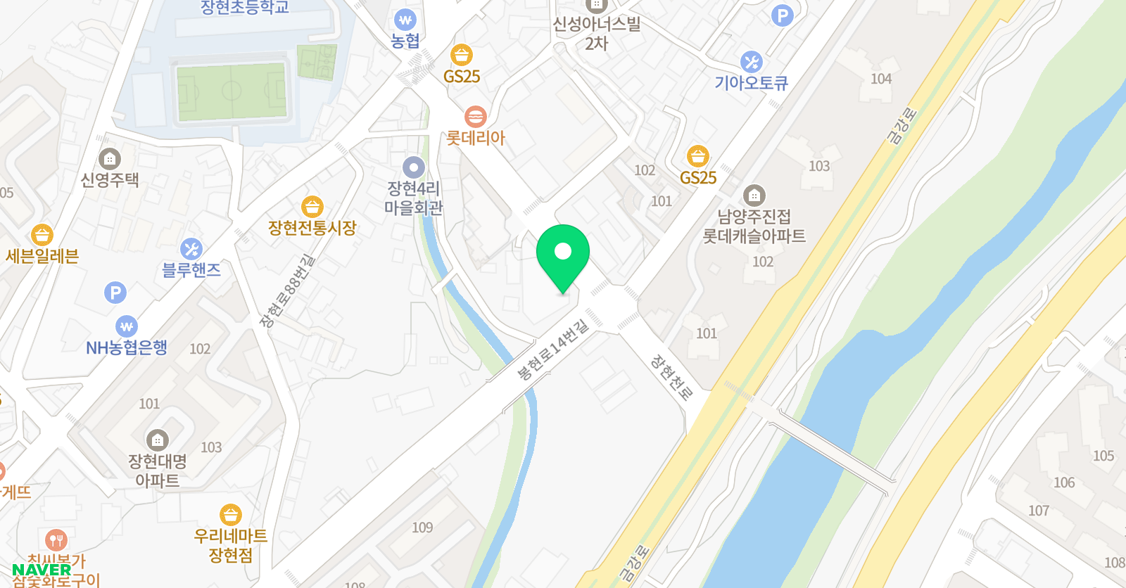 키즈웨일즈 남양주점 위치
