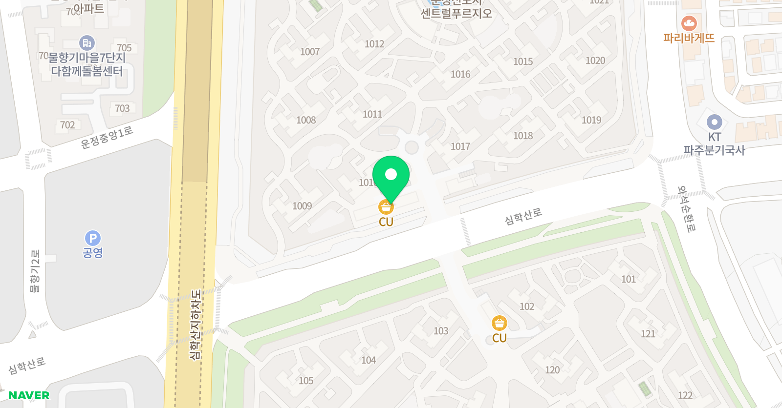 운정라온 음악학원 위치