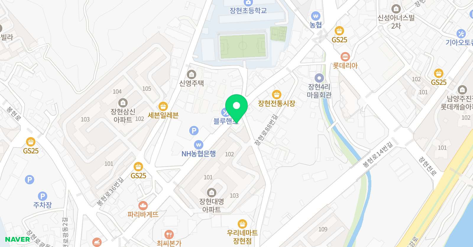 뮤엠영어 위너스 학원 위치