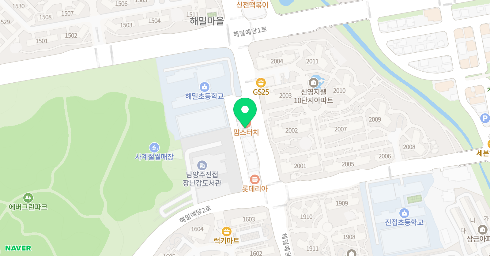 메소드 학원 위치