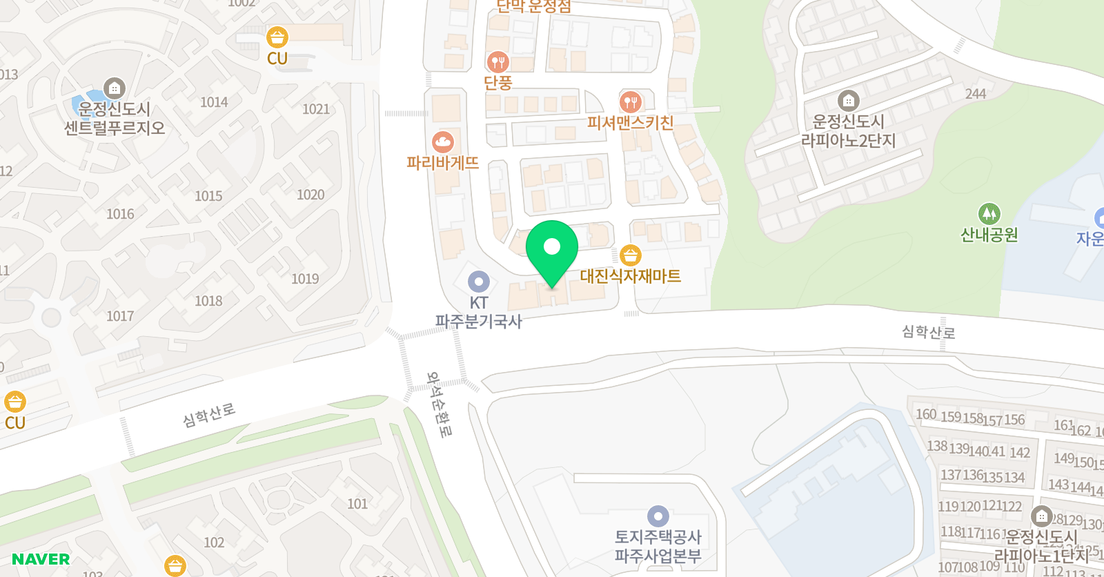 레드아트 미술학원 위치