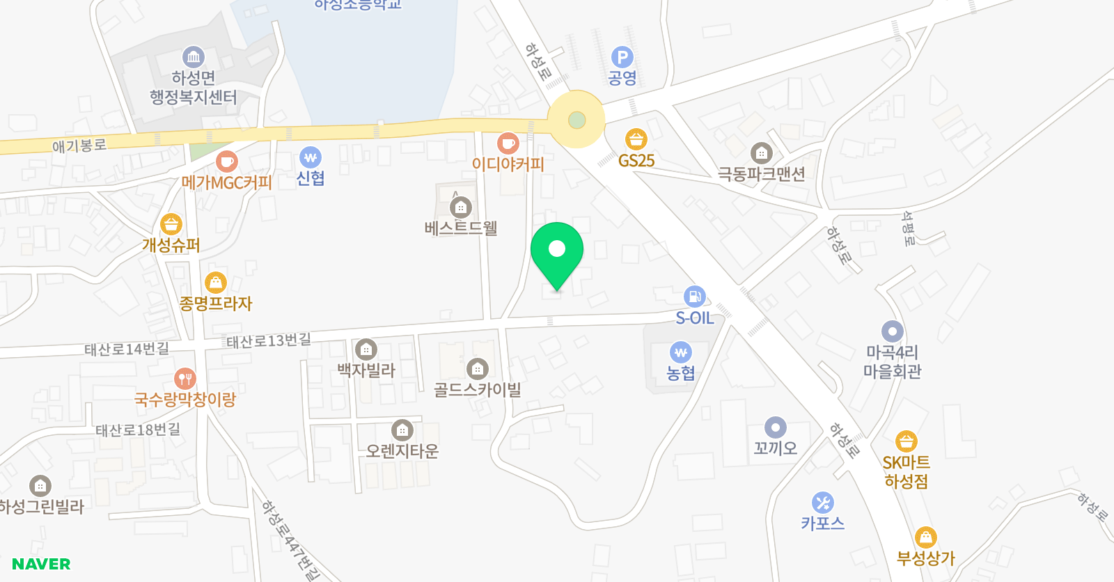 소리엘 음악교습소 위치