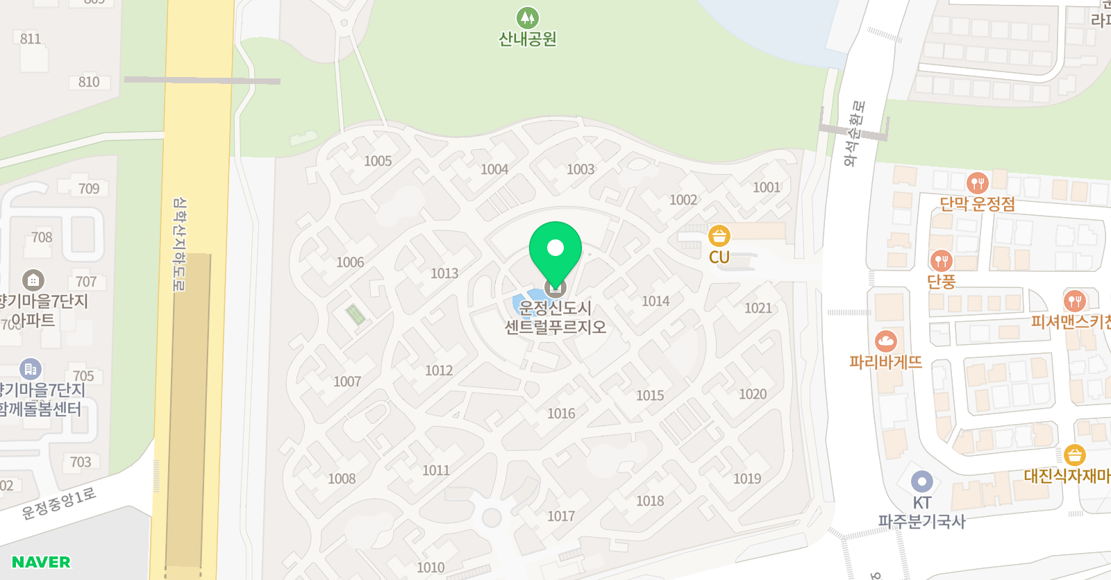 하연 과학 파주운정 위치