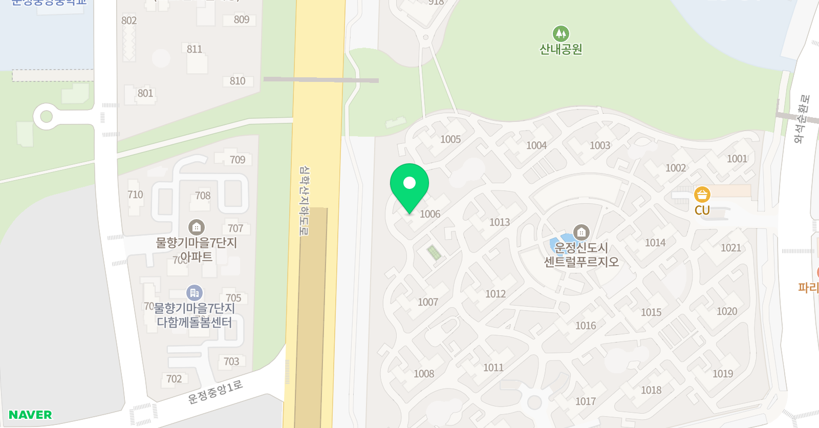 크리아트 교육원 위치