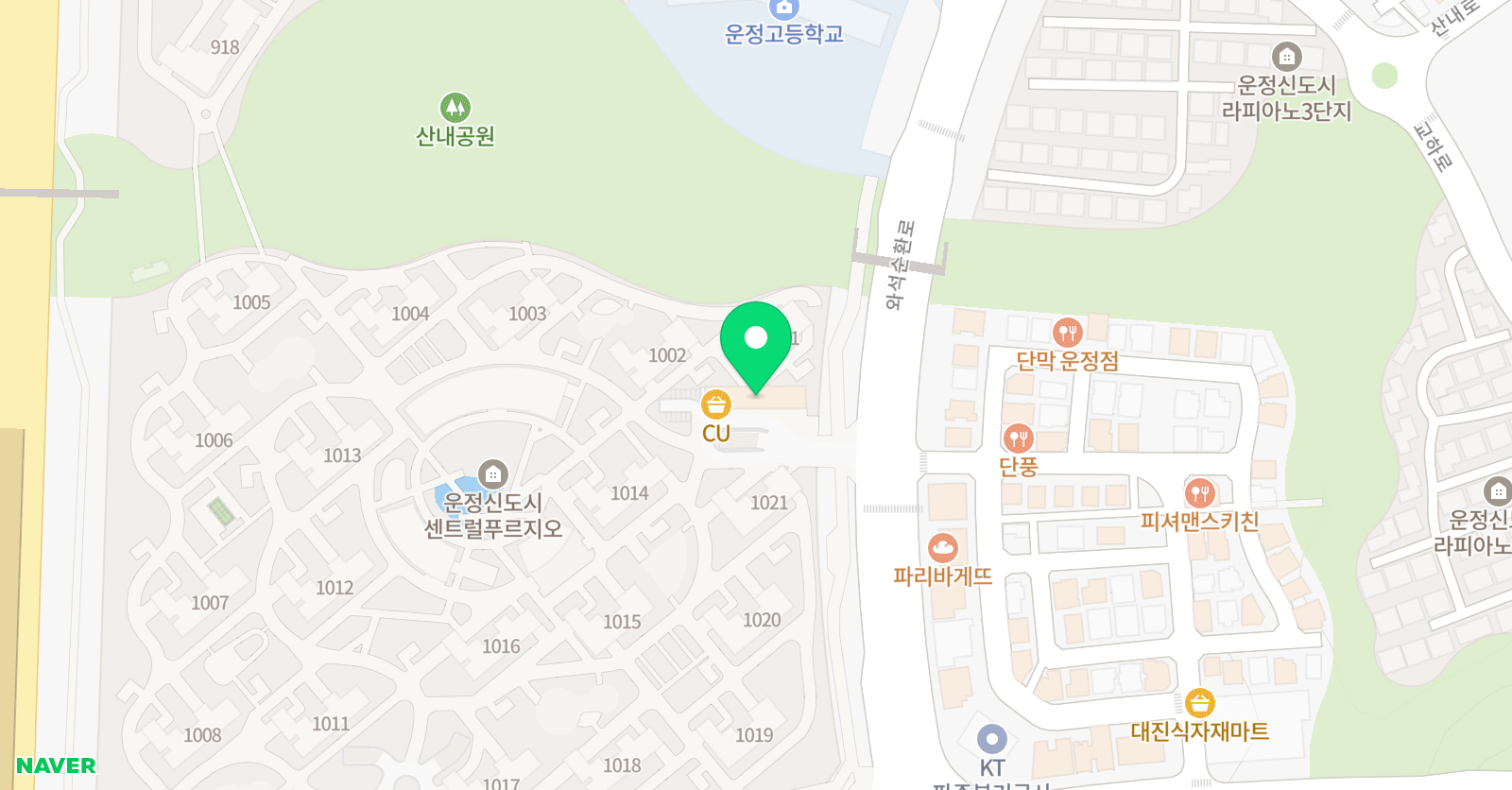 로린 음악학원 위치