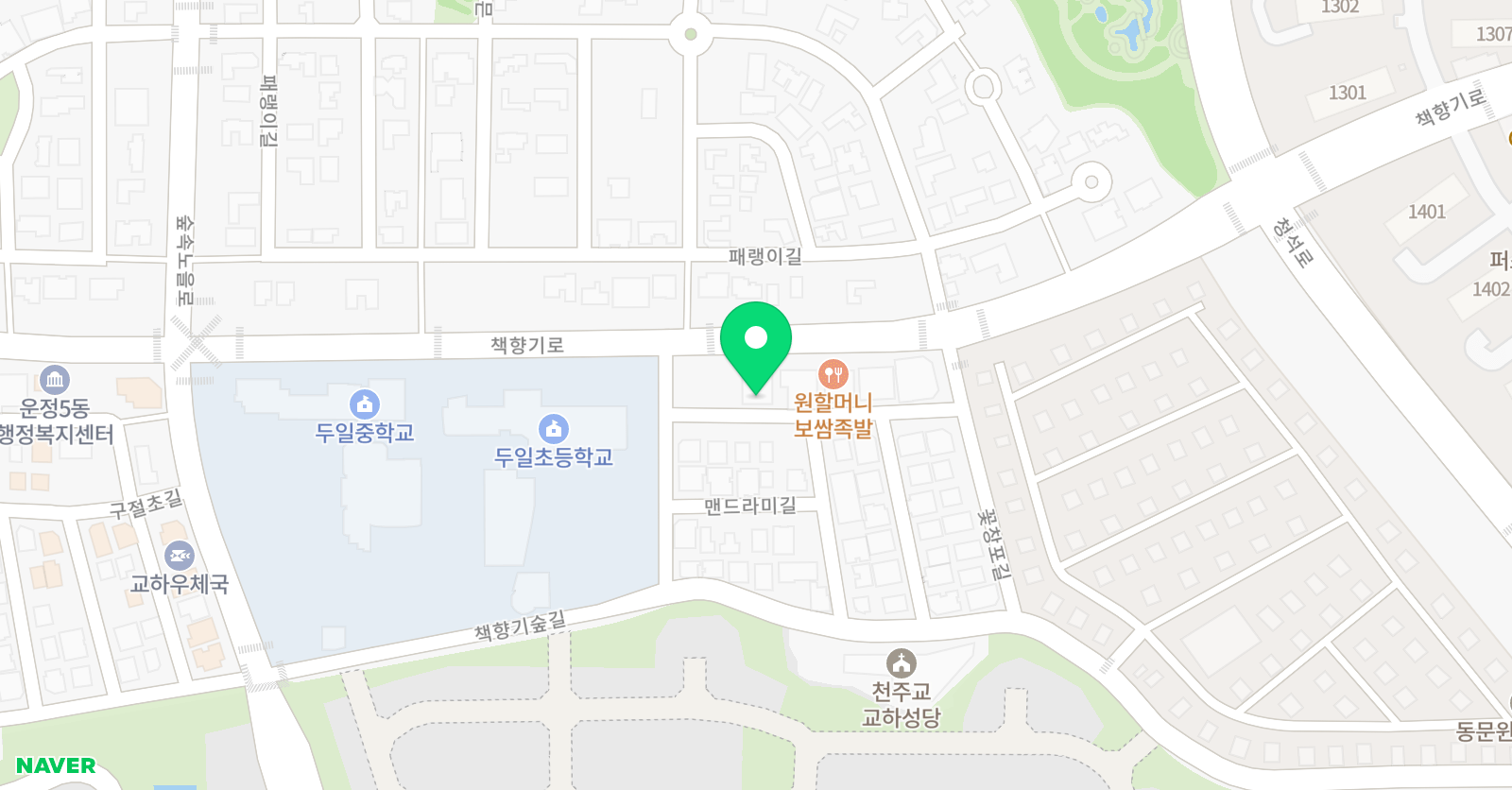 TATOOL 승리태권도 동패동 위치