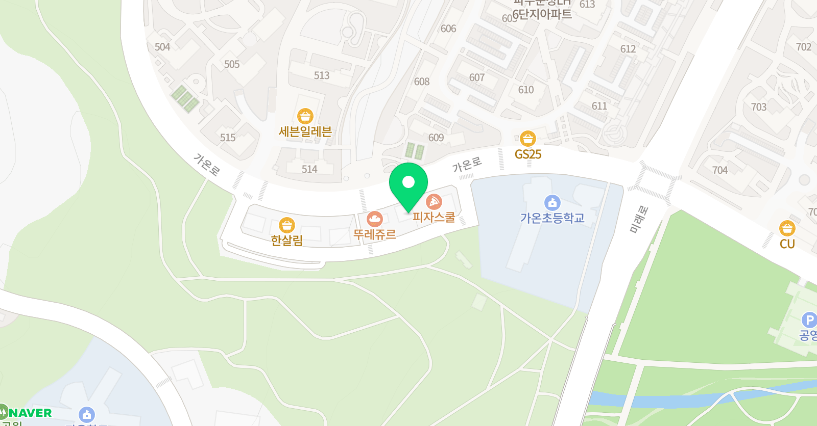 KELS 어학원 운정점 위치