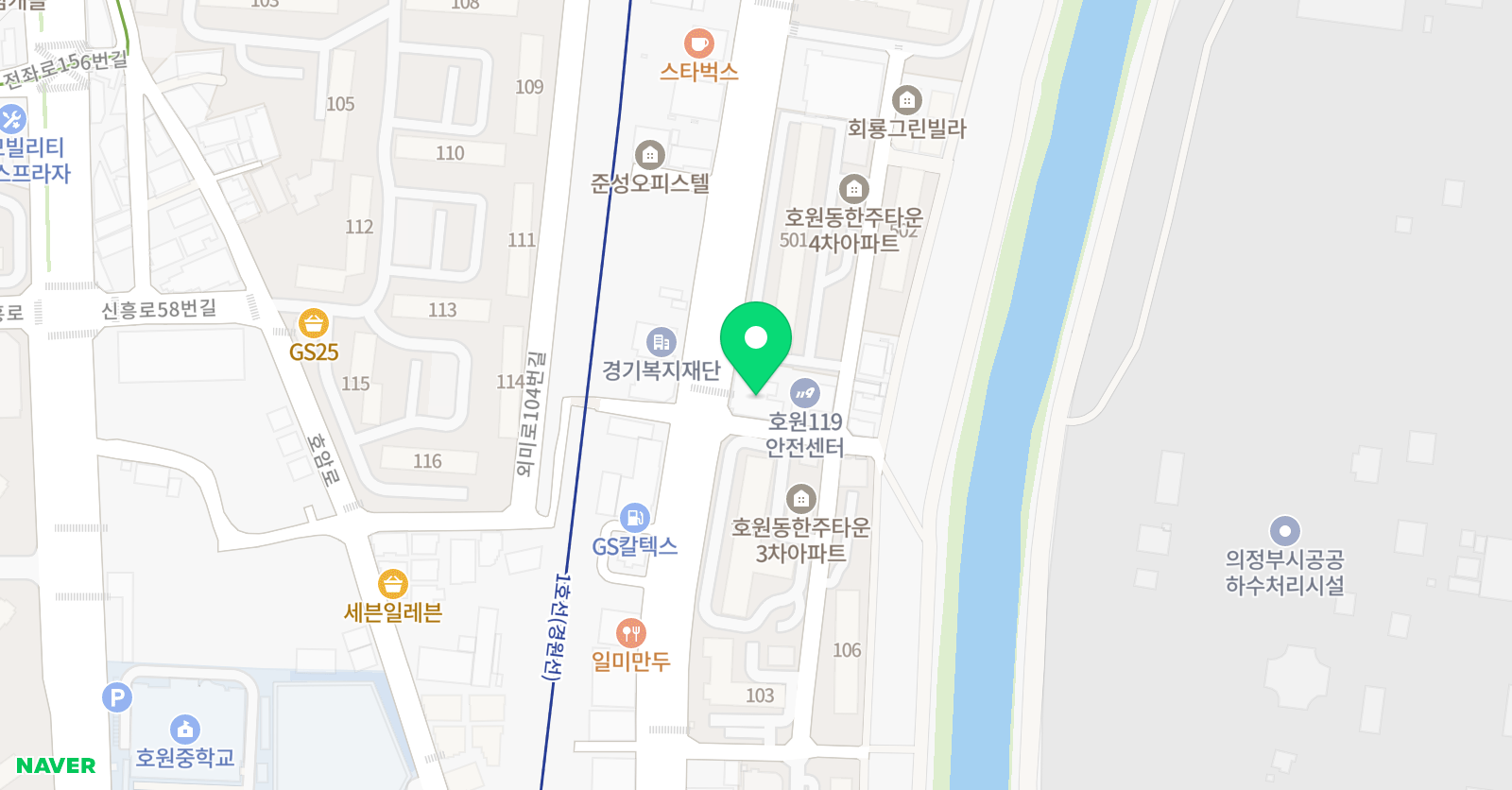 인성 태권도 교육관 위치