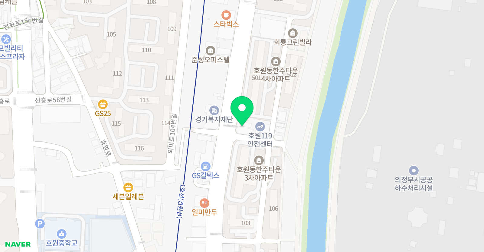 창작공간클레브 미술교습소 위치