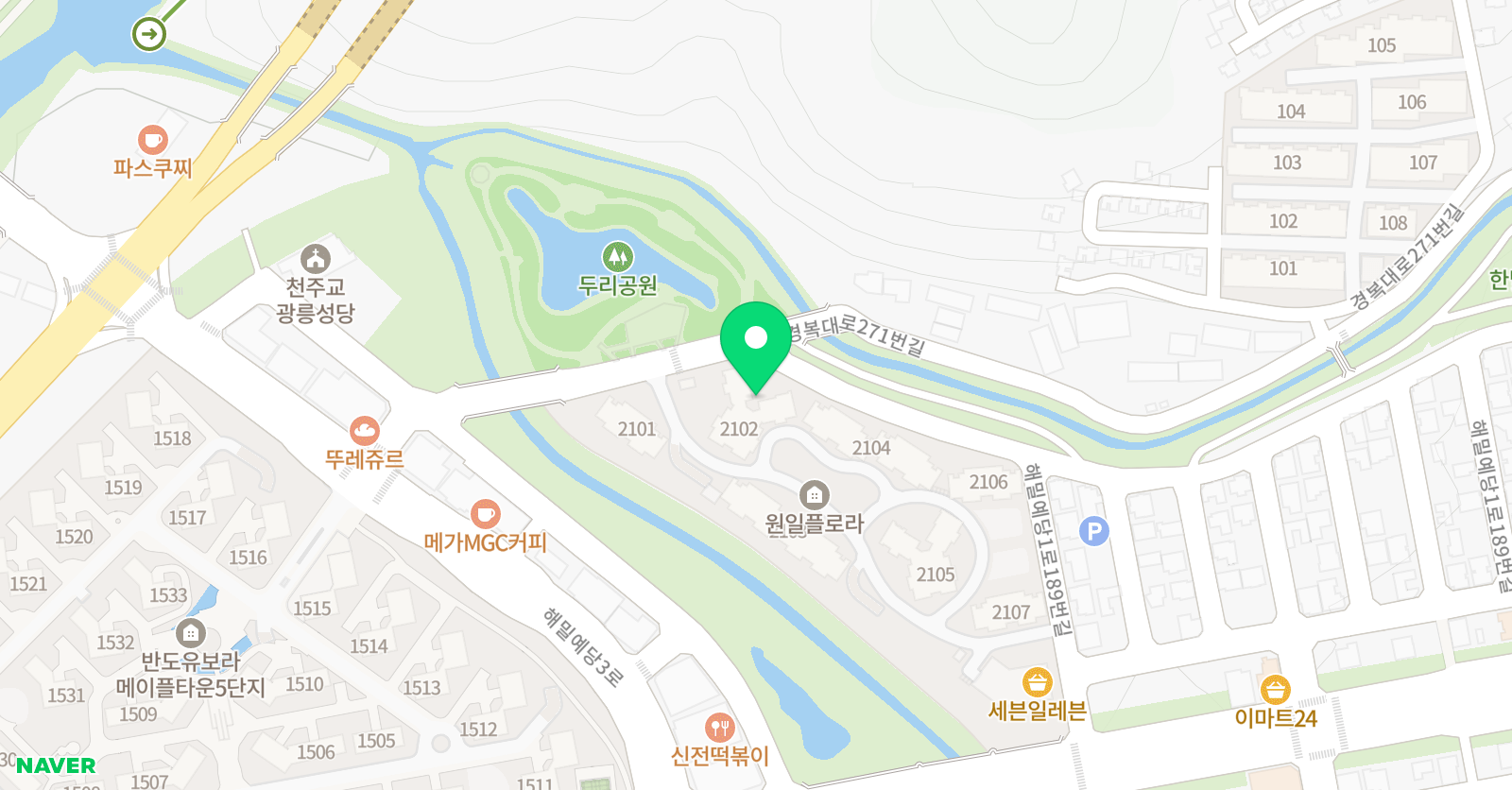 이화별 피아노스튜디오 위치