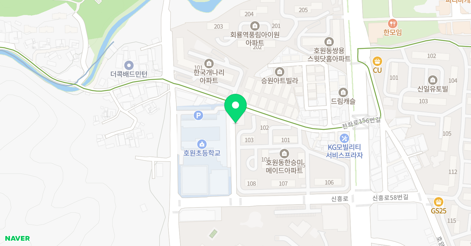 스마트해법 수학 호원점 위치