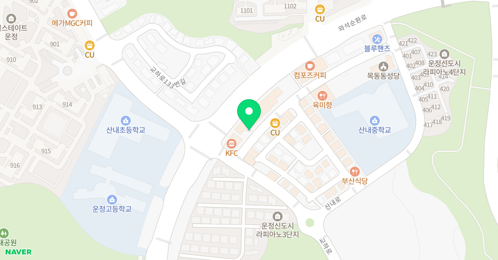 경희대멘토 태권도 위치